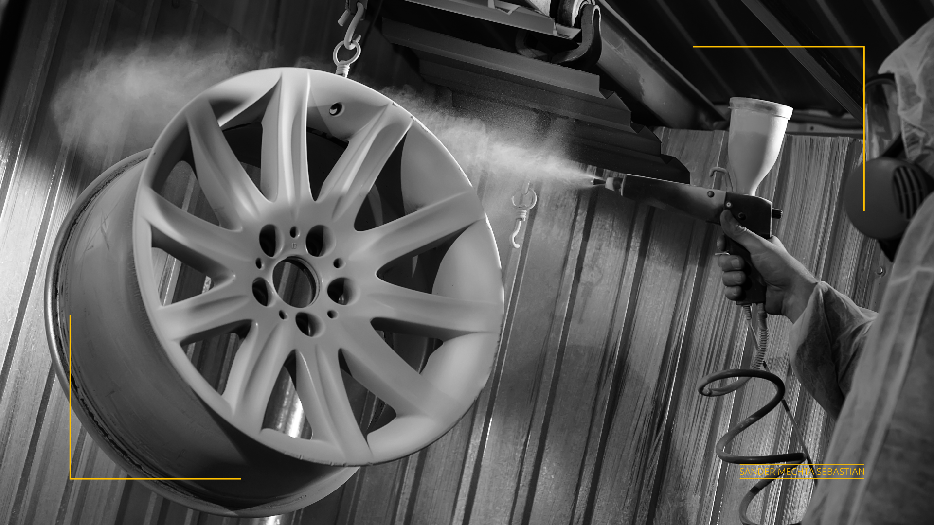 SANDER Malowanie Felg